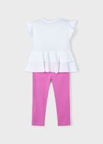 футболка с леггинсами