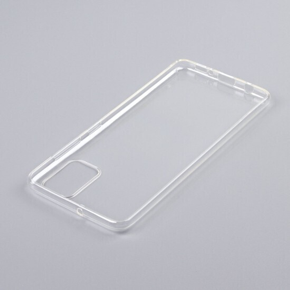 Чехол для Samsung Galaxy A51, силиконовый 0.8 мм, 011808 Прозрачный