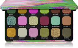 Makeup Revolution Forever Flawless - палитра теней для век, 18× 1,1 g