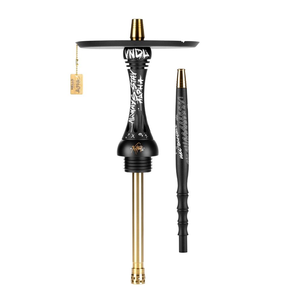 Шахта Alpha Hookah X VNDL Jet Black