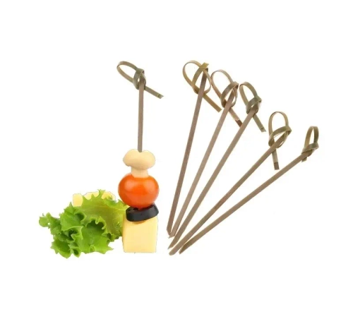 Пика деревянная "Узелок" 9см, 100шт/упак. 24-40упак/кор