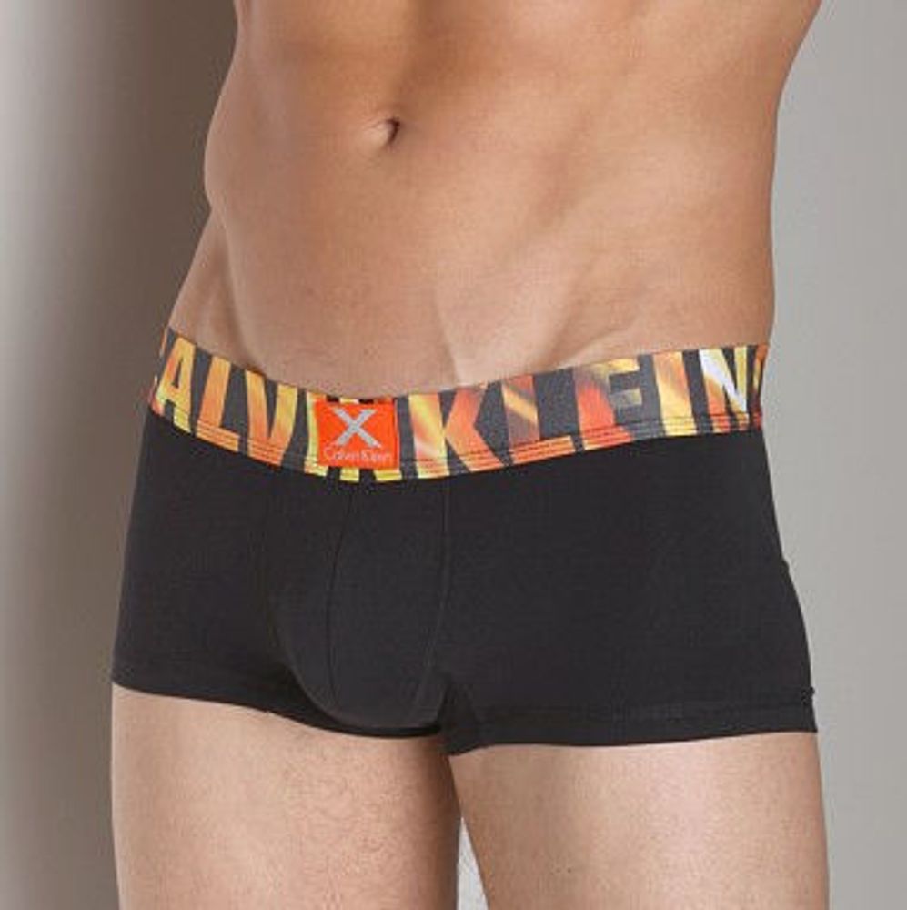 Мужские трусы хипсы Calvin Klein X Galaxy Fire Black