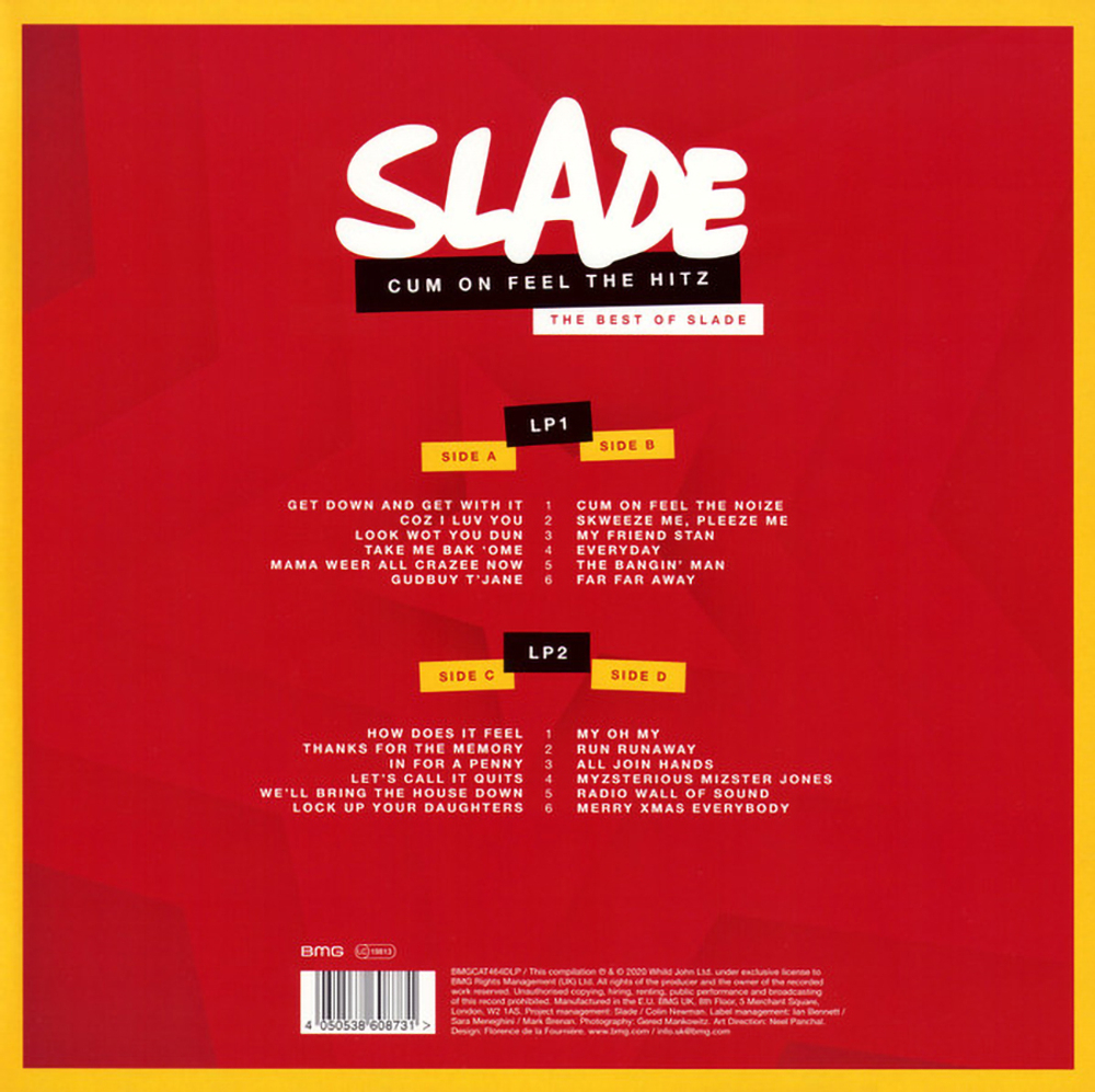 Slade / Cum On Feel The Hitz - The Best Of Slade (2LP)