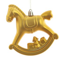 GAEM Набор из 2шт, Украшение новогоднее "Лошадка", L11 W5 H10 см