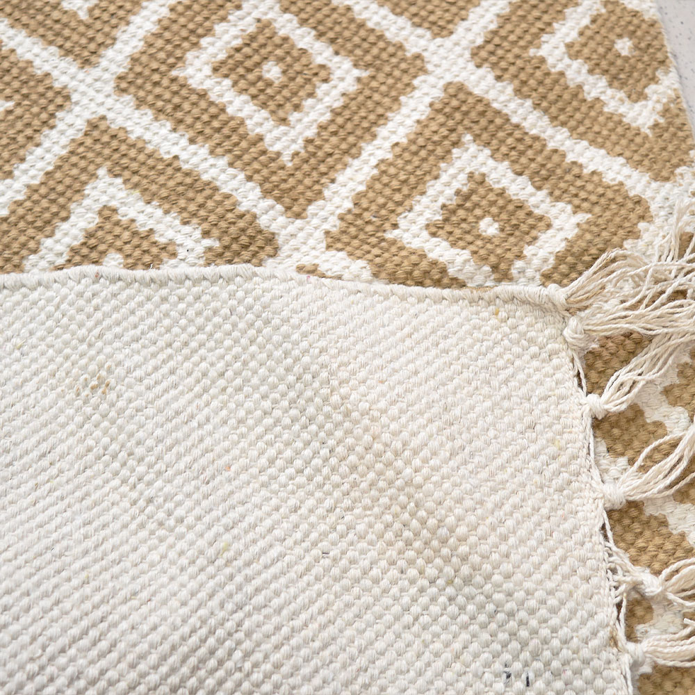 Коврик хлопковый 50*80см ручного плетения "Sindbad" 750802