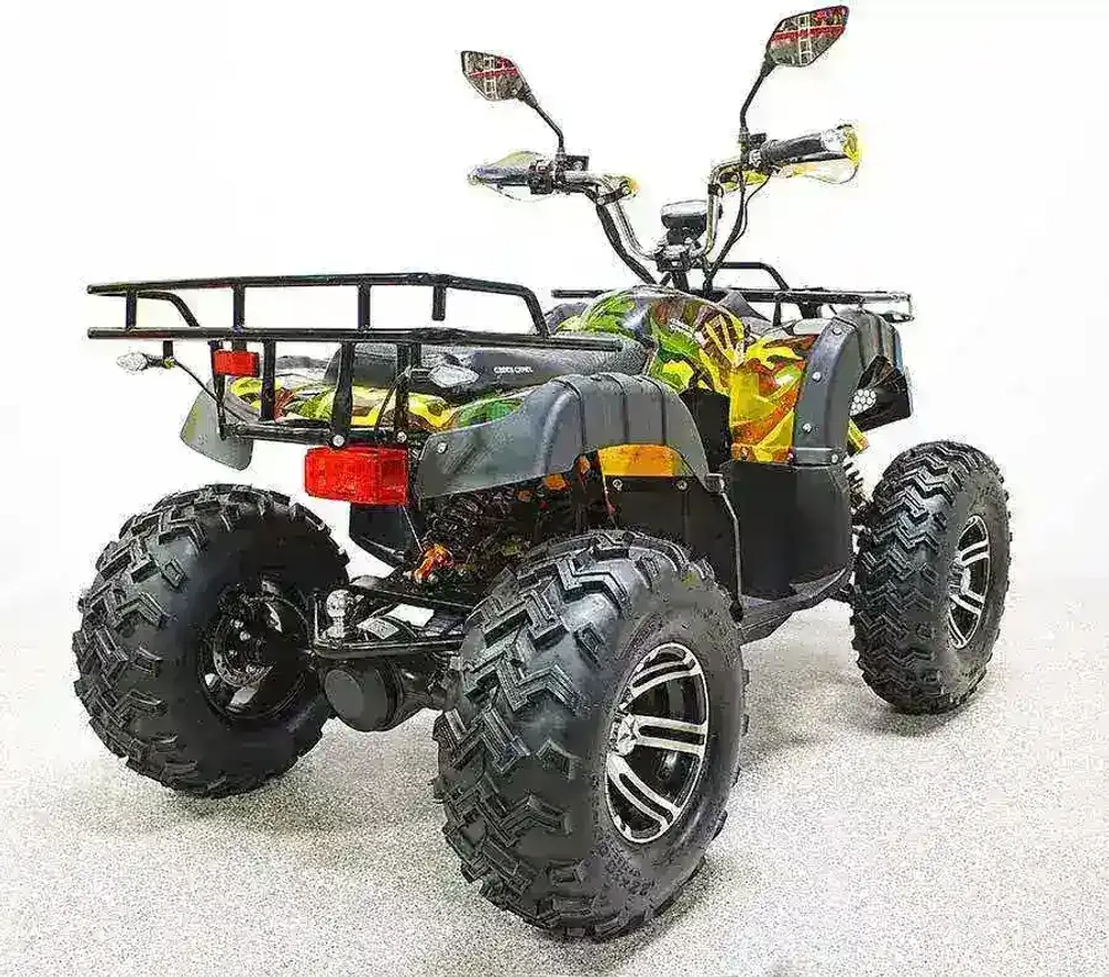 Электроквадроцикл Green Camel Сахара AWD 4x4 (60V 2x2kW R10 alum Дифференциал)