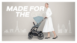 Коляска Cybex Balios S Lux TPE 2025 2 в 1 Stormy Blue с дождевиками