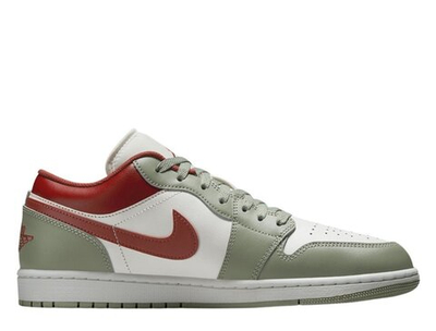 Баскетбольные кроссовки Air Jordan 1 Low Green Shoes