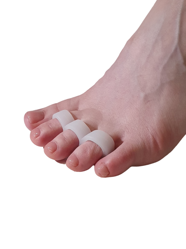 Travel Корректоры-разделители для пальцев ног 2 разделителя силикон, 4482 MGEL, 2 упаковки