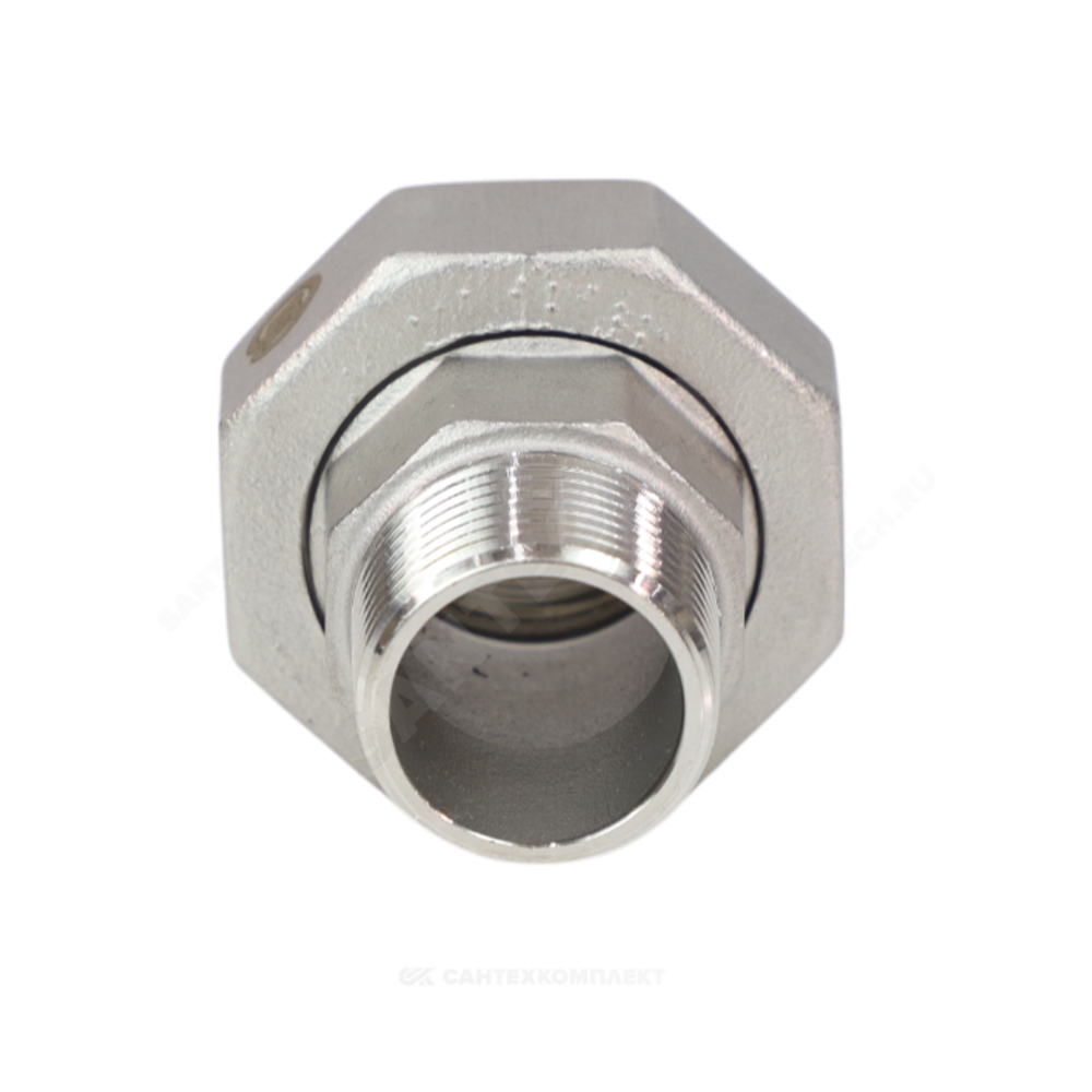 Соединитель американка сталь нерж Ду 20 (3/4") ВР/НР Benarmo