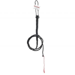 Черный кнут Black 6 foot Whip - 183 см. (Цвет: черный)
