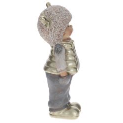 GAEM Фигурка декоративная "Мальчик/Девочка", L7,5 W5 H13 см, 2в.