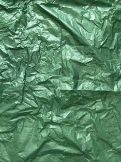 Бумага тишью 50 х 66 см (10 листов), тёмно-зелёная