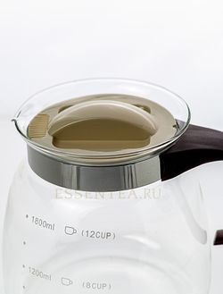 чайник с пластиковой ручкой