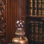 Керосиновая лампа из латуни