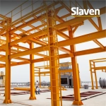 Грунт-эмаль SLAVEN 3 в 1, краска по металлу, по ржавчине, быстросохнущая, полуматовое покрытие, черный RAL 9005, 1.1 кг