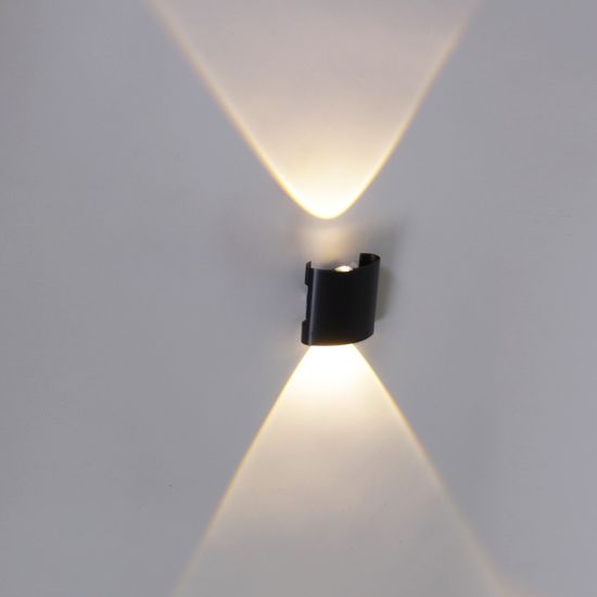 86831-9.2-002KT LED2*1W BK светильник настенный