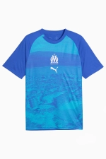 Футболка Puma Olympique de Marseille 25/26 Warmup - синий