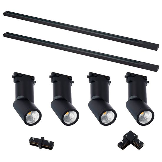 ST2650.430.04 Комплект трек, черный,4 св-ка,2 шинопр-да,кон-ры,ST650.436.10,ST001.419.00,ST002.419.0 BASE