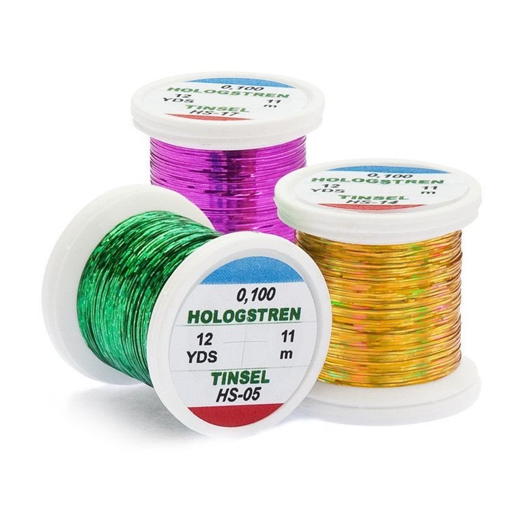 HENDS Люрекс Holostrength 1/100 Holographic Tinsel 12 Yards