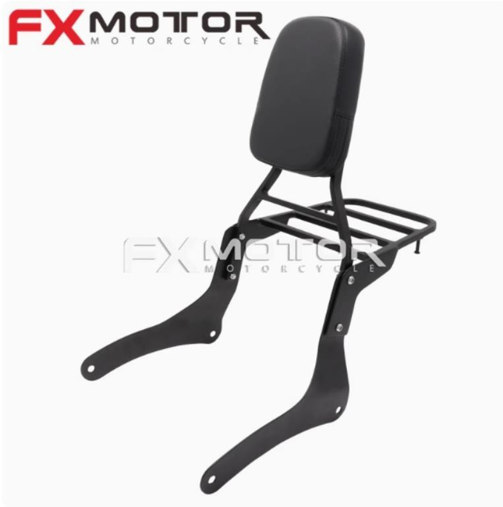 спинка с багажником Kawasaki Vulcan 900 Чёрная