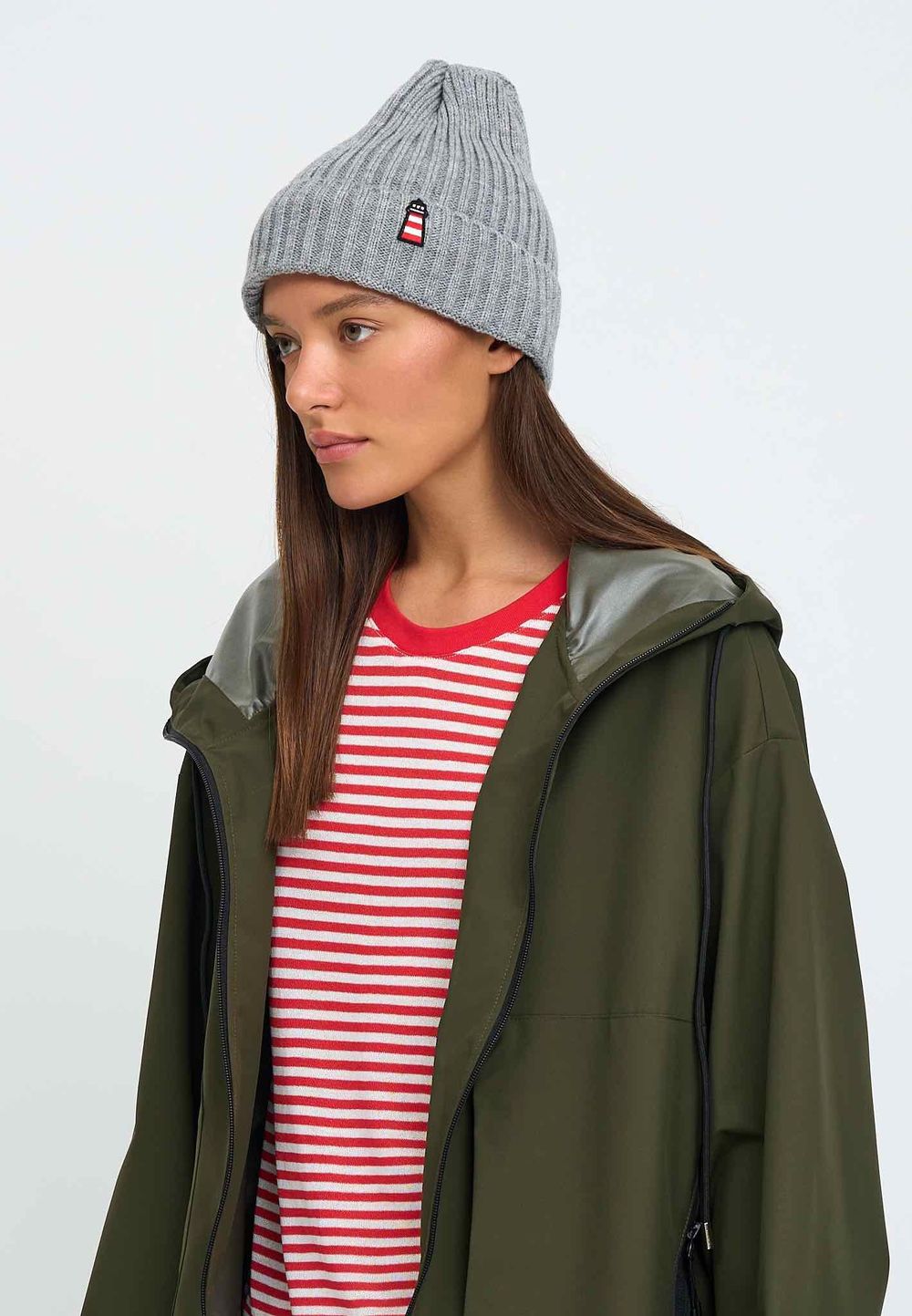 Плащ Kefirmaykifer оверсайз хаки