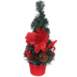 Елка в горшке «Зимняя нежность» 40 см, Красный