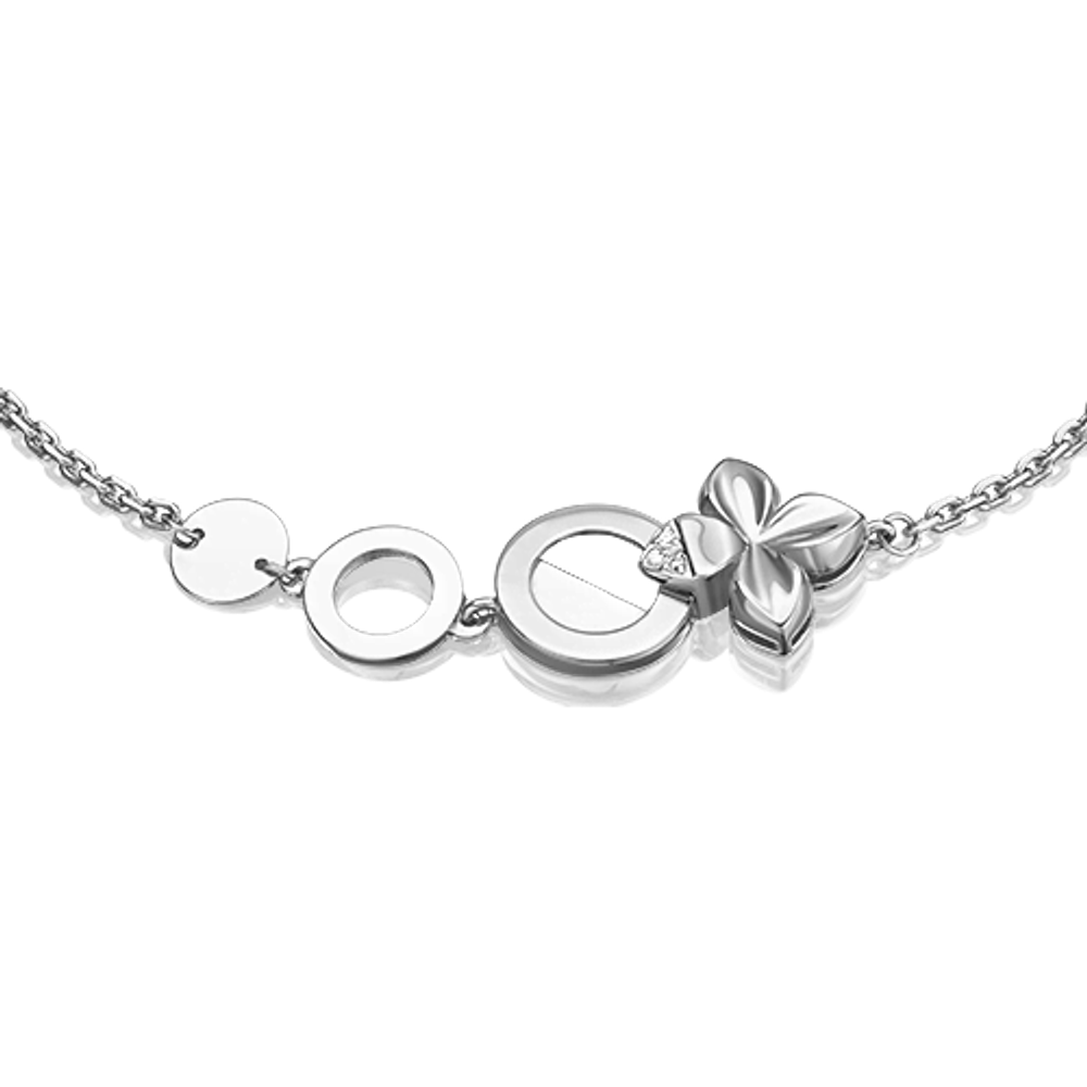 Браслет из белого золота c бриллиантами Артикул: 05-0728-00-101-1120