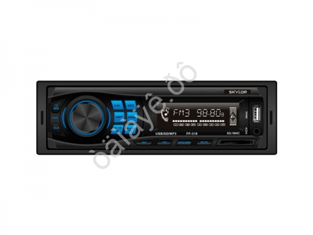 Автомагнитола SKYLOR FP-310 4x45 (USB,SD, AUX без CD) 310фп