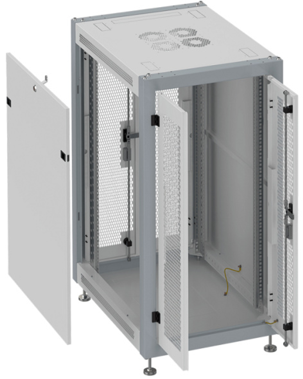 Шкаф напольный 19", 27U SYSMATRIX SL 6027.744