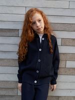 Кардиган для девочки AT941 синий