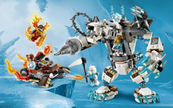 LEGO Chima: Ледяной бур Айсбайта 70223 — Icebite's Claw Driller — Лего Чима