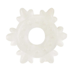 Эрекционное кольцо "Снежинка" Stretchy ( прозрачный матовый ) (Цвет: прозрачный матовый)