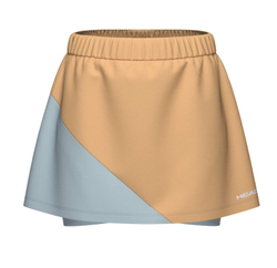 Теннисная юбка Head Dynamic - apricot/light blue
