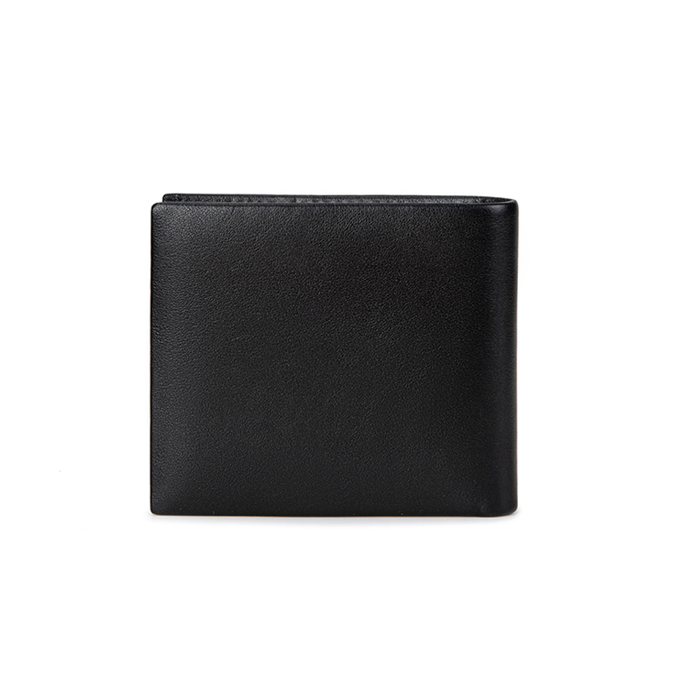 HLA Premium Sophisticated Wooden Box Cow Leather Exquisite Leather Versatile Folding Wallet Card Holder, Wallet Regular