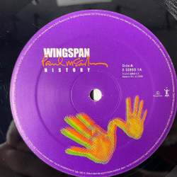 Винтажная виниловая пластинка LP Сборник Paul McCartney Wingspan Hits And History (UK 2001) Band On The Run