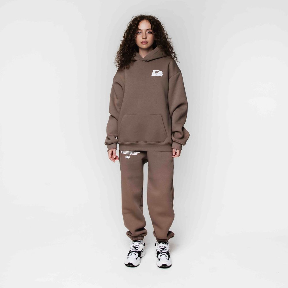 Худи Dissident Sportive Goods коричневый