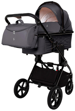 Детская коляска Sweet Baby Elegante 3 в 1 SBL GL Grey