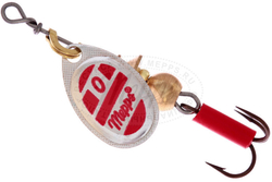 Mepps AGLIA Silver Red White