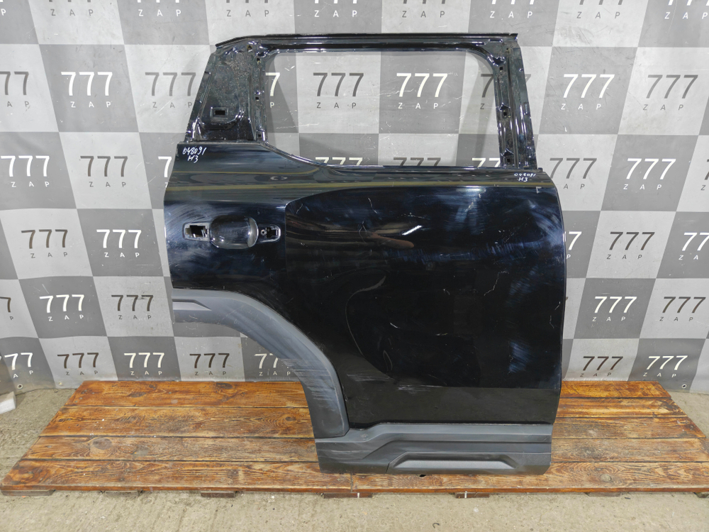 Дверь задняя правая Haval H3 24-нв Б/У Оригинал 6201200XKJ22A