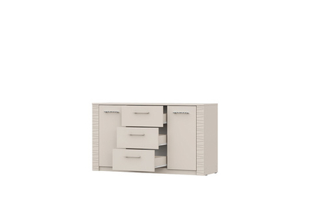 Калипсо (NNM) Комод 3 ящика двухстворчатый