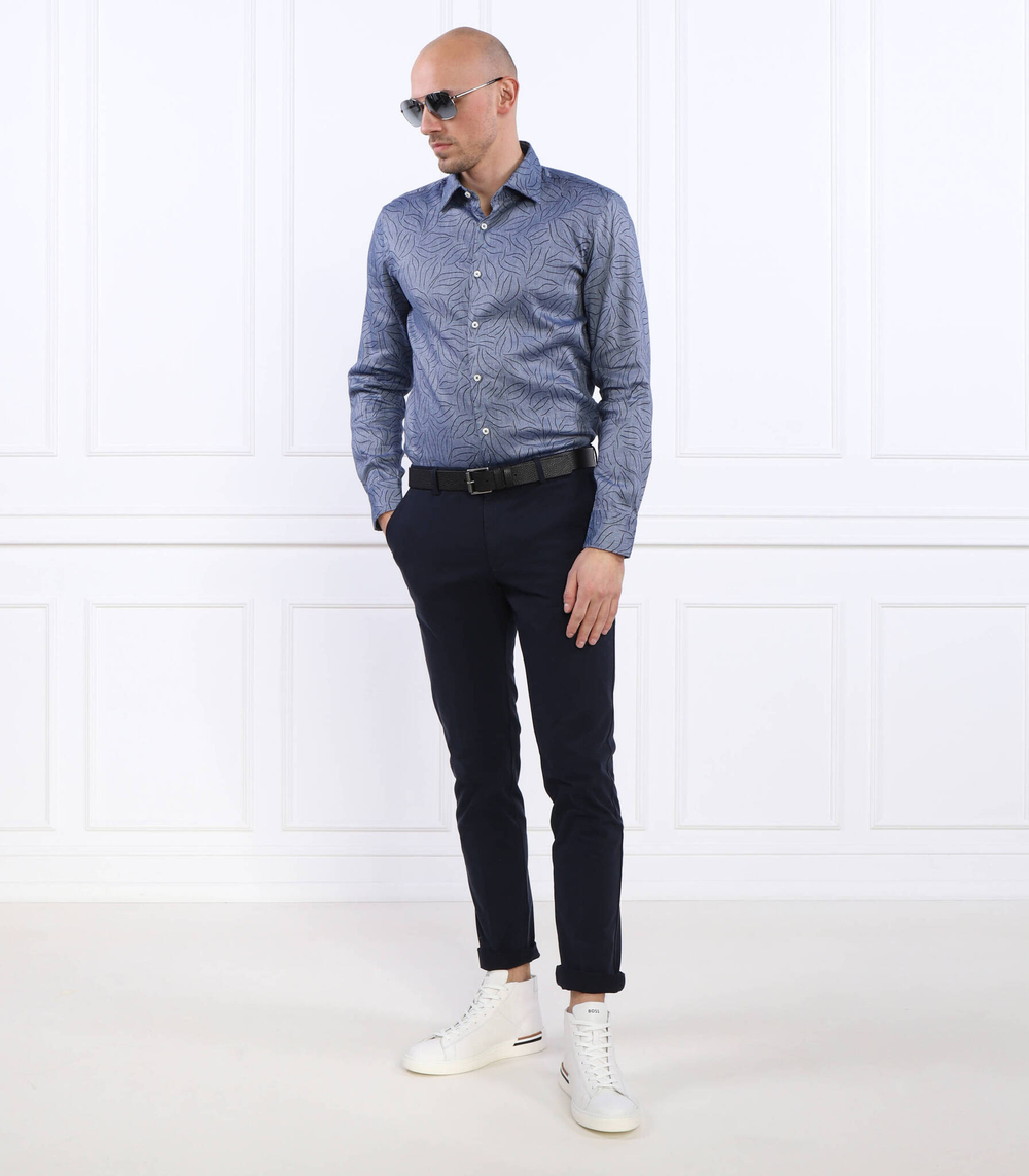 чиносы kaito1 BOSS BLACK - темно-синий(50487966)