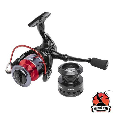 Катушка IKUMI 3000F 4+1 подшип + зап.шпуля (N-FSP-IK3000F-S) Nisus