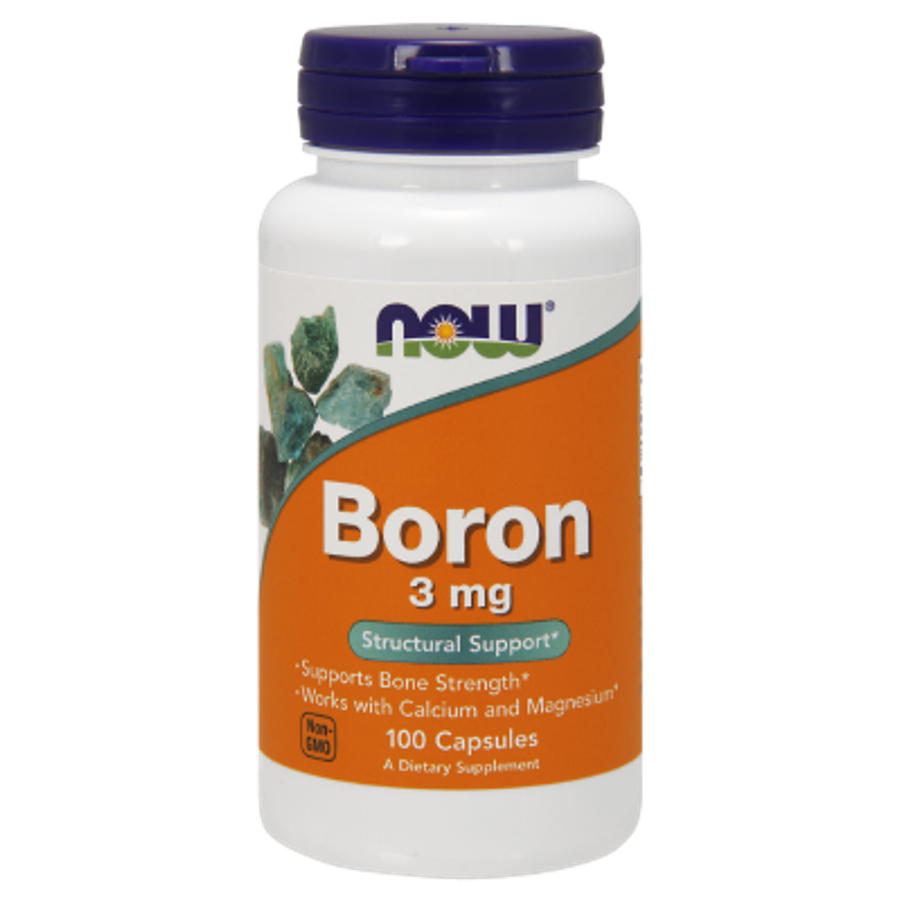 NOW Boron 3 мг 100 капсул