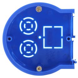 Коробка установочная ЭРА UP-68-45-E концевая синяя UniPost 68х45мм для твердых стен IP30