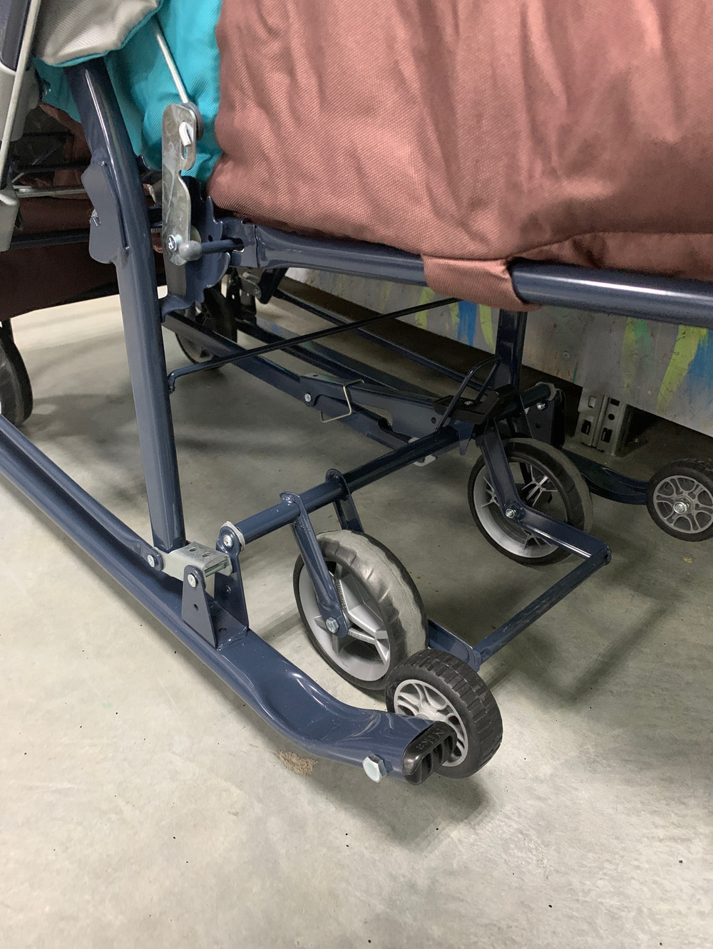 Коляска комбинированная «Ника Детям 7-7» скандинавия бирюзовый (арт. НД7-7/6)