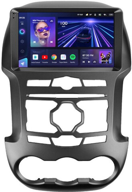 Магнитола для Ford Ranger 3 2011-2015 (рамка тип 1) - Teyes CC3L монитор 9" IPS на Android 10, 8-ядер, CarPlay, 4G SIM-слот