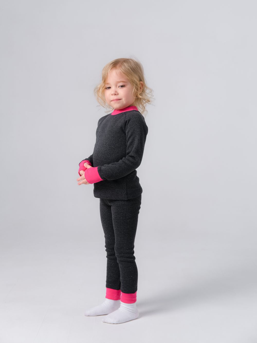 Термобелье (Антрацит/Фуксия) ст