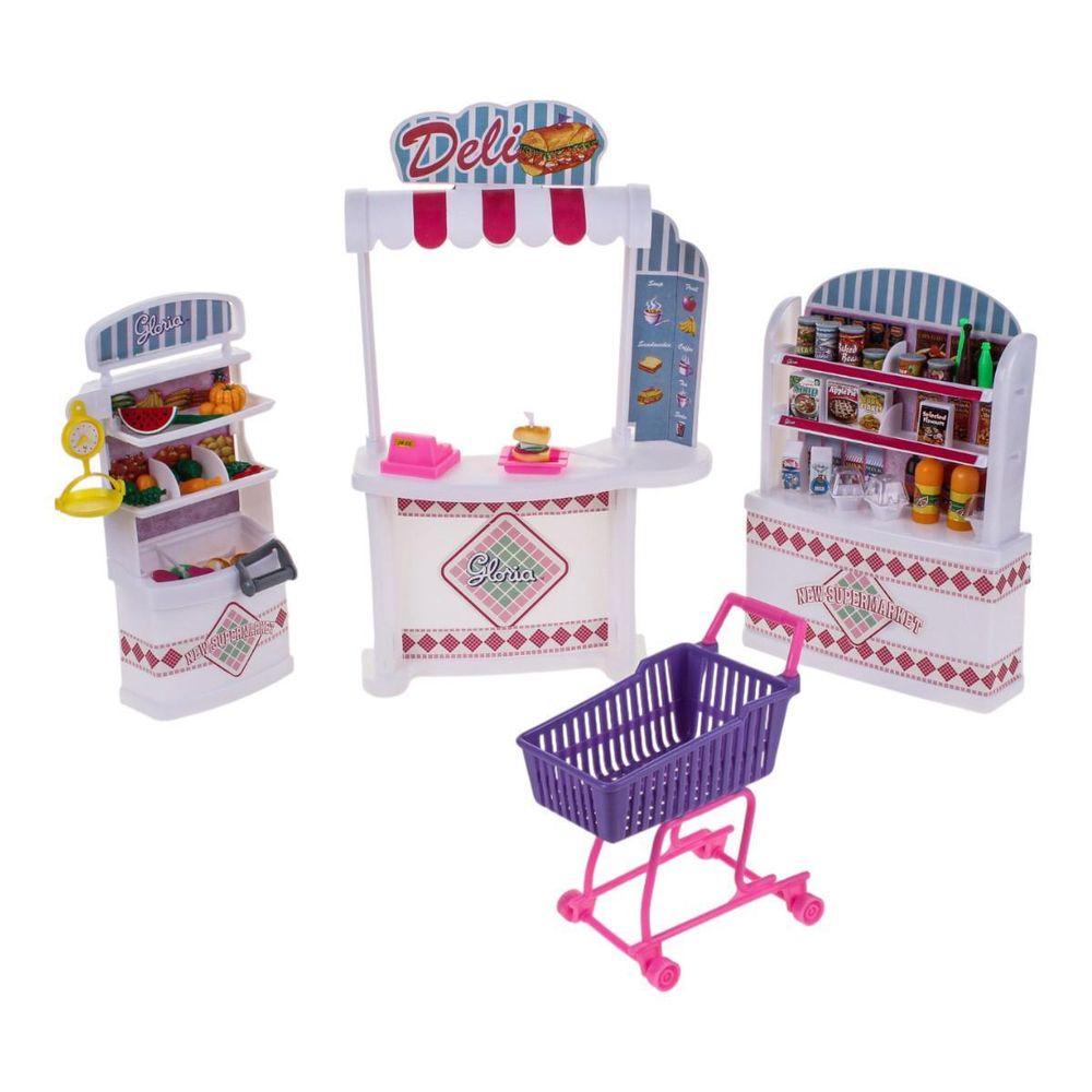 Мебель для кукол "Супермаркет" 48888