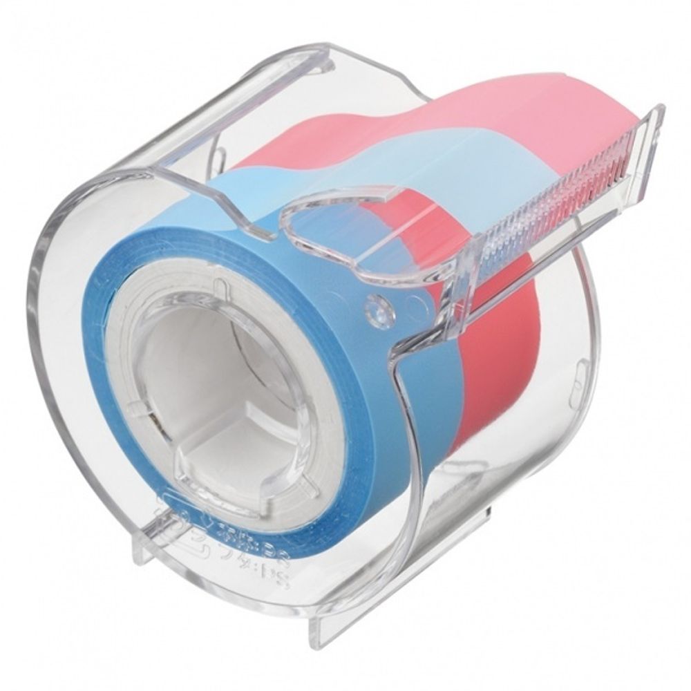 Диспенсер Yamato Memoc Roll Tape Film Type 15 мм - Pearl Blue/Pastel Pink